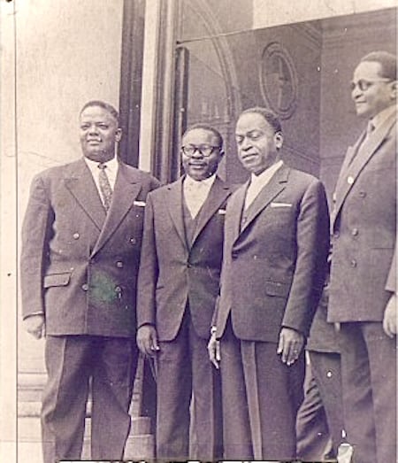 Chefs Etat Conseil Entente En 1962